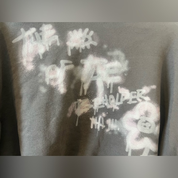 H&M Divided Cropped Sweatshirt Size M - Picture 4 of 4